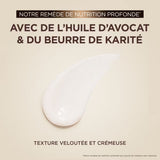Garnier Ultra Doux – Après-Shampooing Nourrissant à l'Huile d'Avocat et au Beurre de Karité