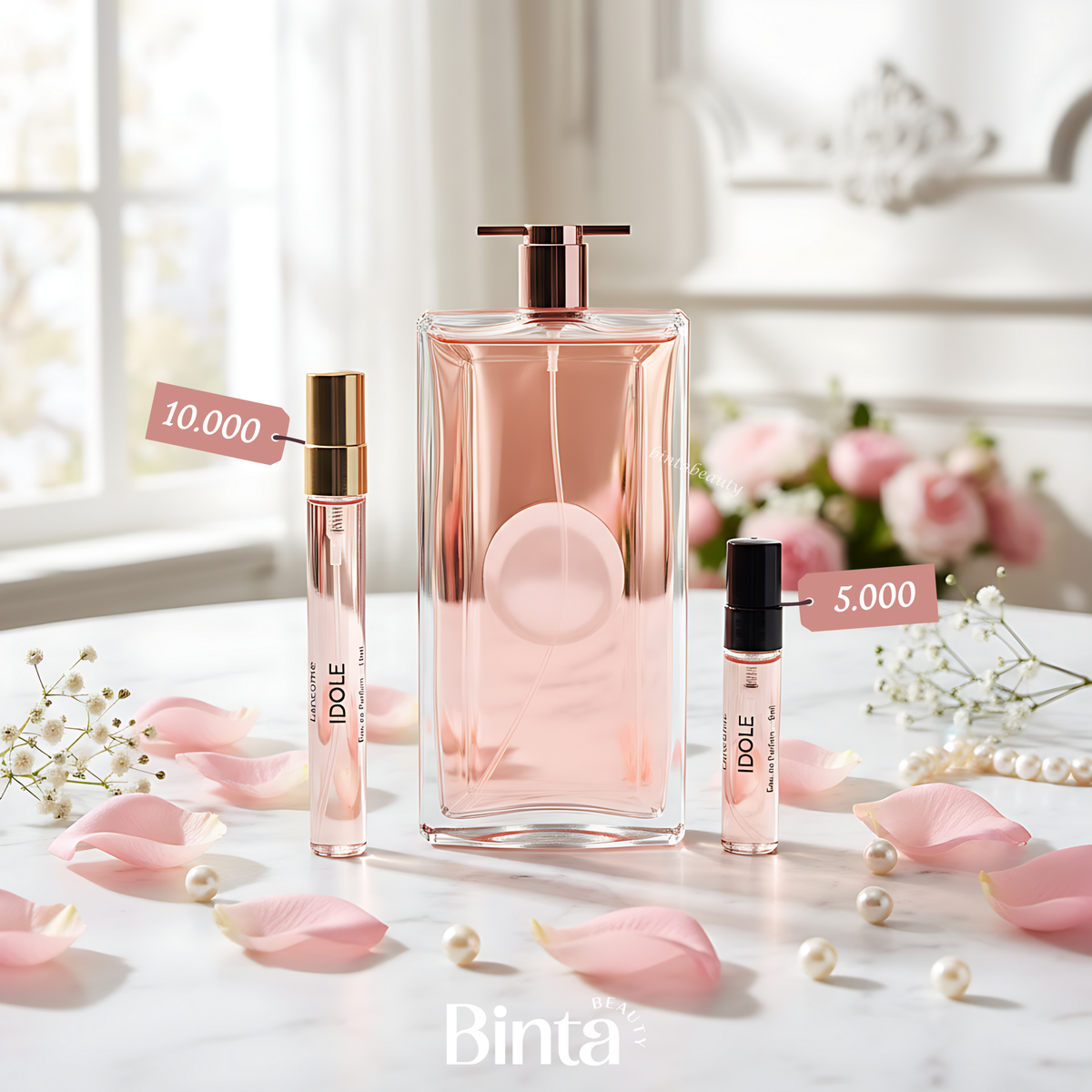Lancôme Idôle Eau de Toilette Fraîche et Florale 100ml - BintaBeauty Senegal