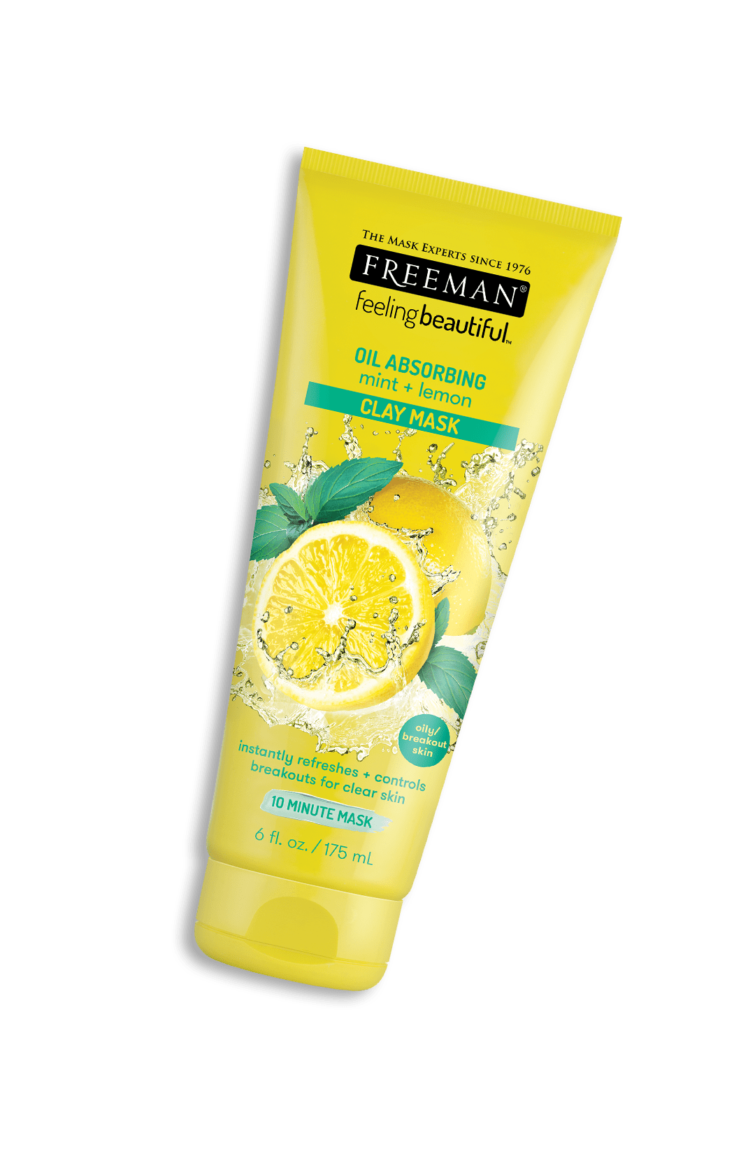 Oil Absorbing Mint + Lemon Clay Mask Freeman