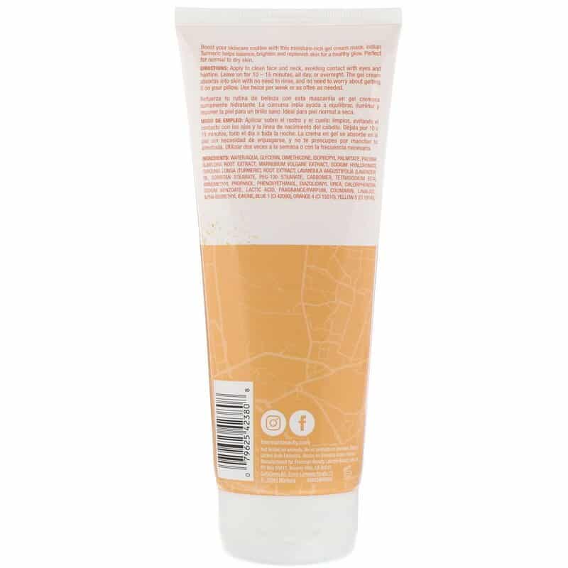 Hydrating Indian Turmeric Gel Cream Mask Freeman