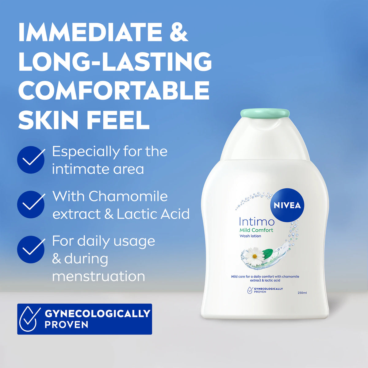 NIVEA Intimo Soin Lavant Intime Natural Comfort Camomille 250ml