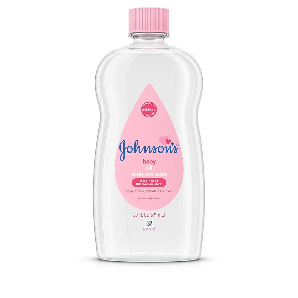 Johnson's Baby Huile Minérale Pure - Soin Hydratant Douceur, Visage & Corps | BintaBeauty