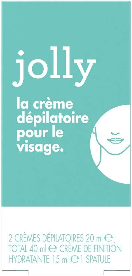 Jolly Crème Dépilatoire Visage 40ml x 3pcs