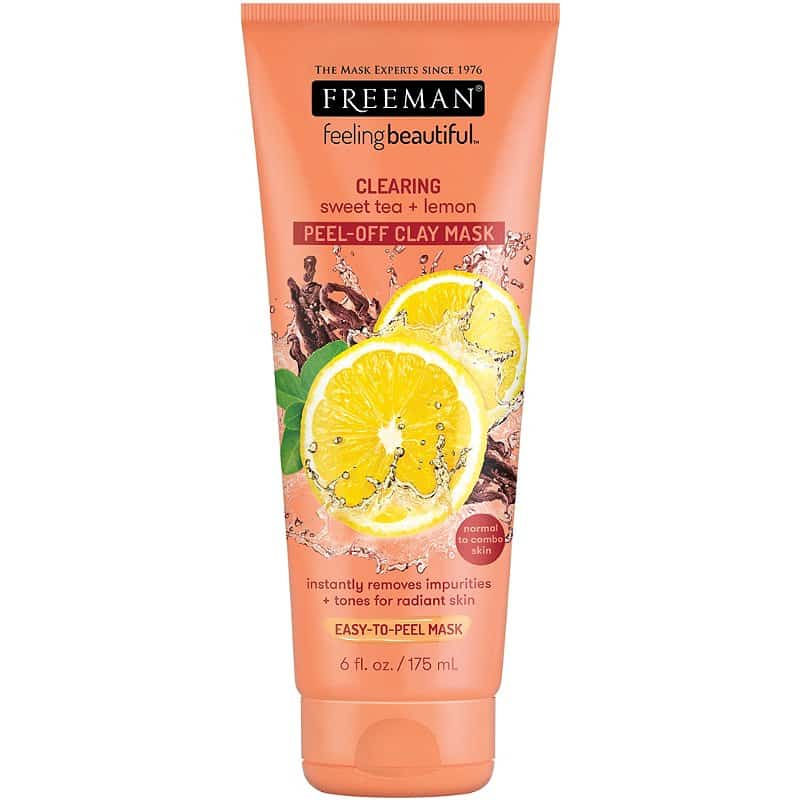 Sweet Tea & Lemon Peel-Away Clay Mask Freeman