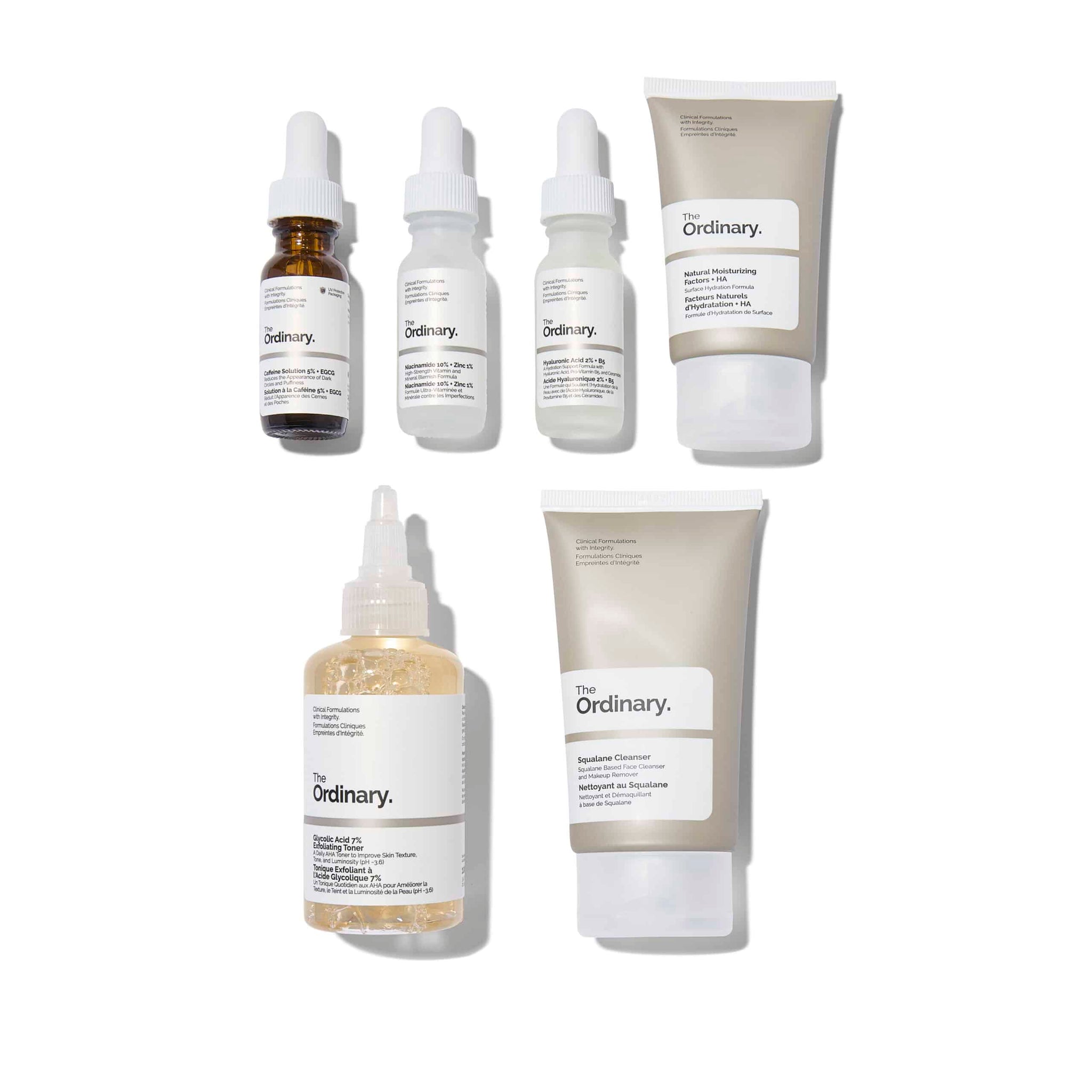 The Ordinary Mini Discovery Set - Routine complète x 6 Pieces
