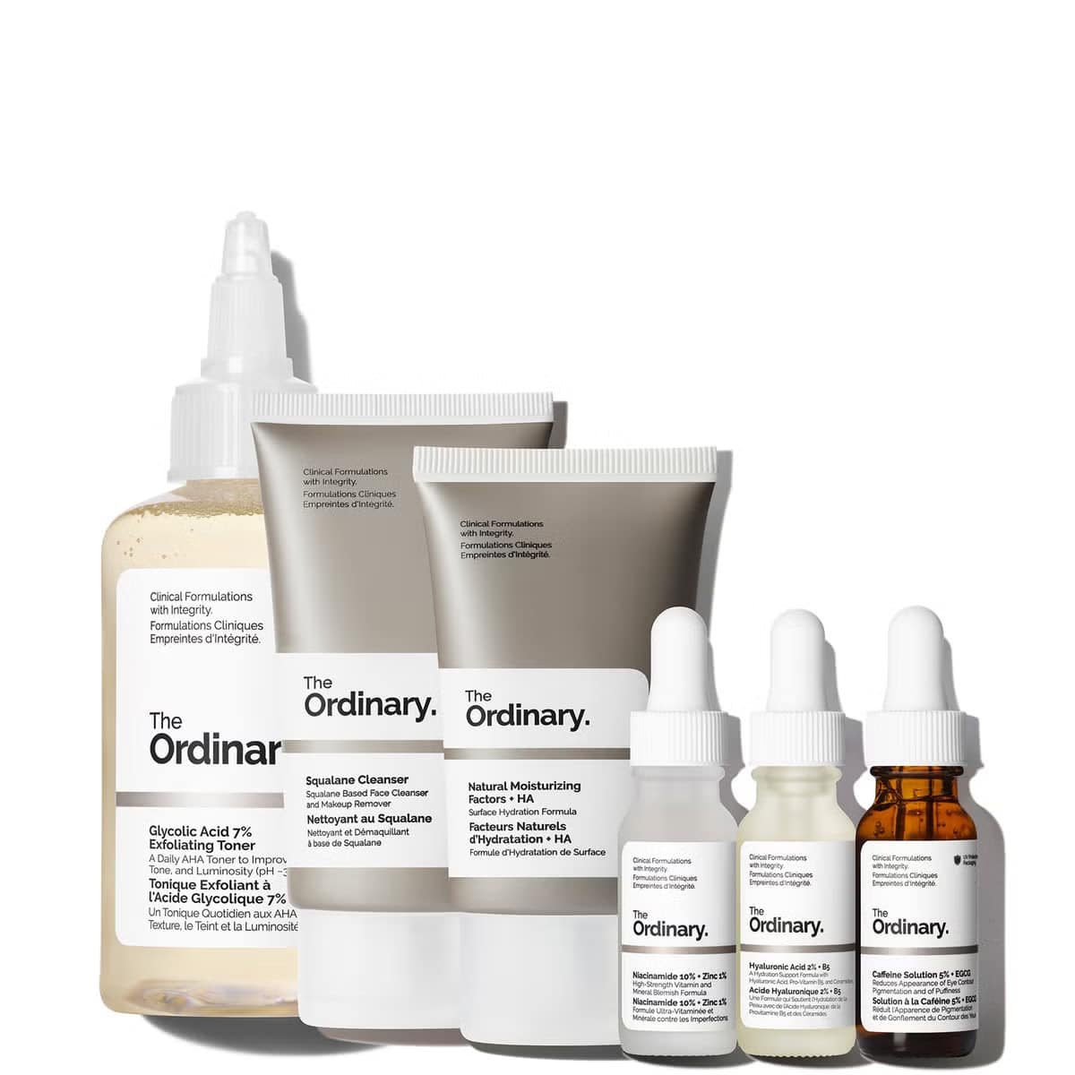 The Ordinary Mini Discovery Set - Routine complète x 6 Pieces