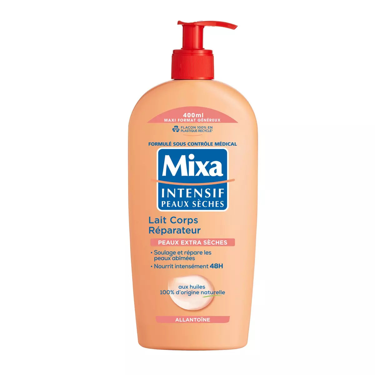MIXA Intensif Peaux Sèches Lait Corps Réparateur - 400ml