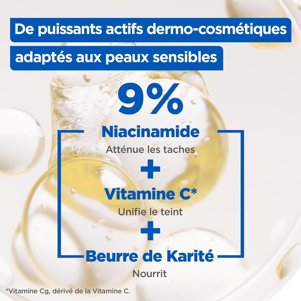 Mixa - Crème Niacinamide Correction Éclat - Visage, Corps et Mains - 400ml