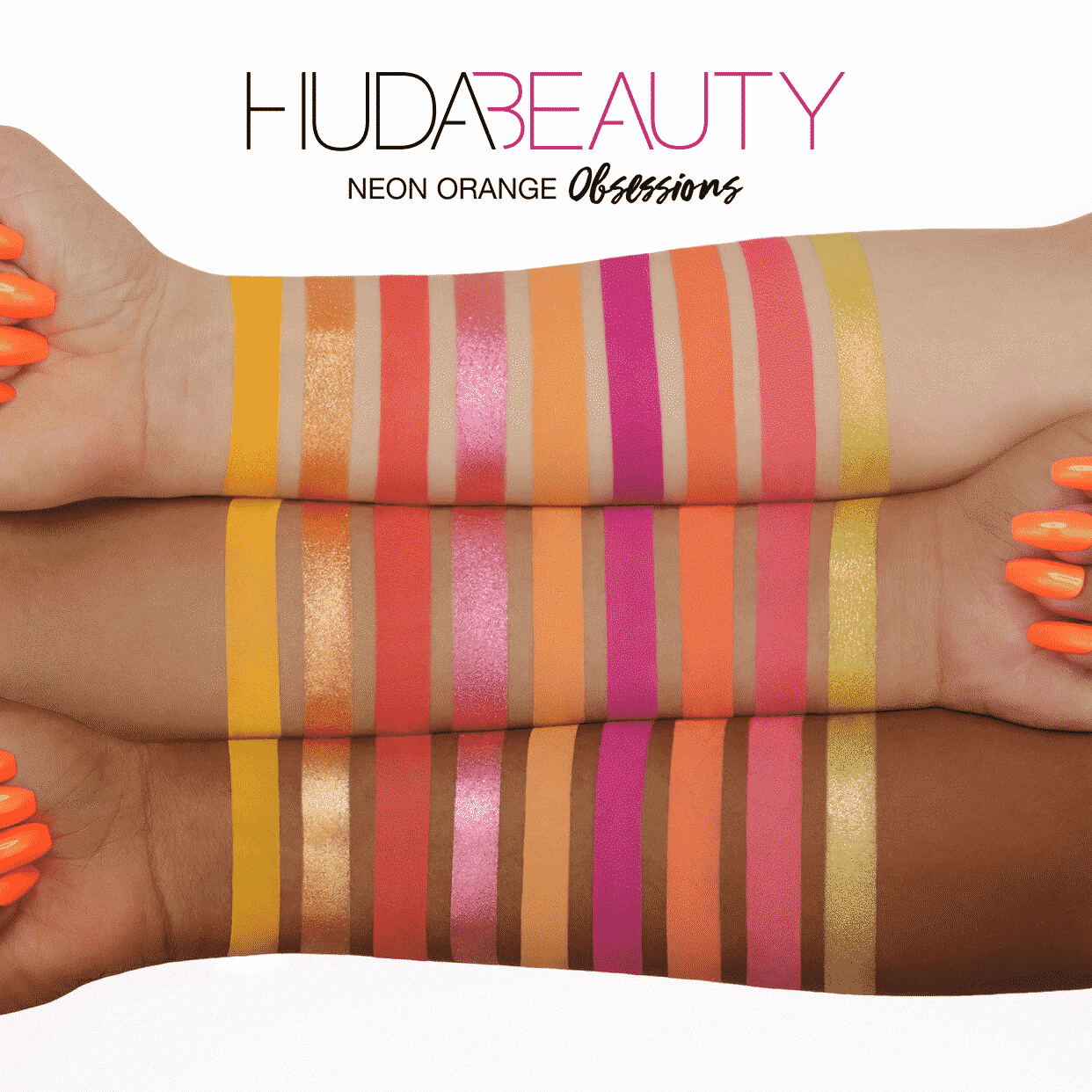 Neon Obsessions Palette Orange - HUDA BEAUTY