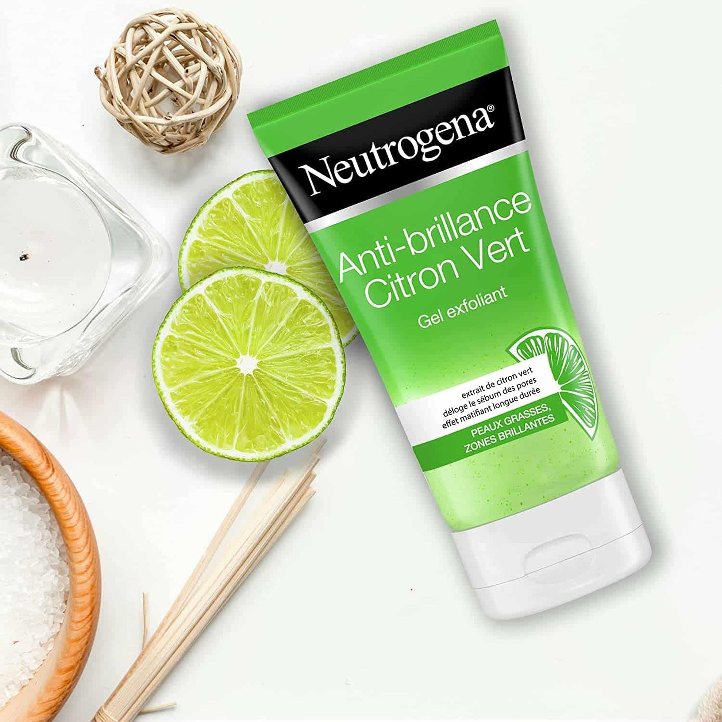 Neutrogena Gel exfoliant Anti-brillance Citron Vert