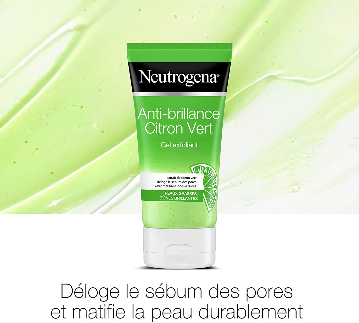 Neutrogena Gel exfoliant Anti-brillance Citron Vert