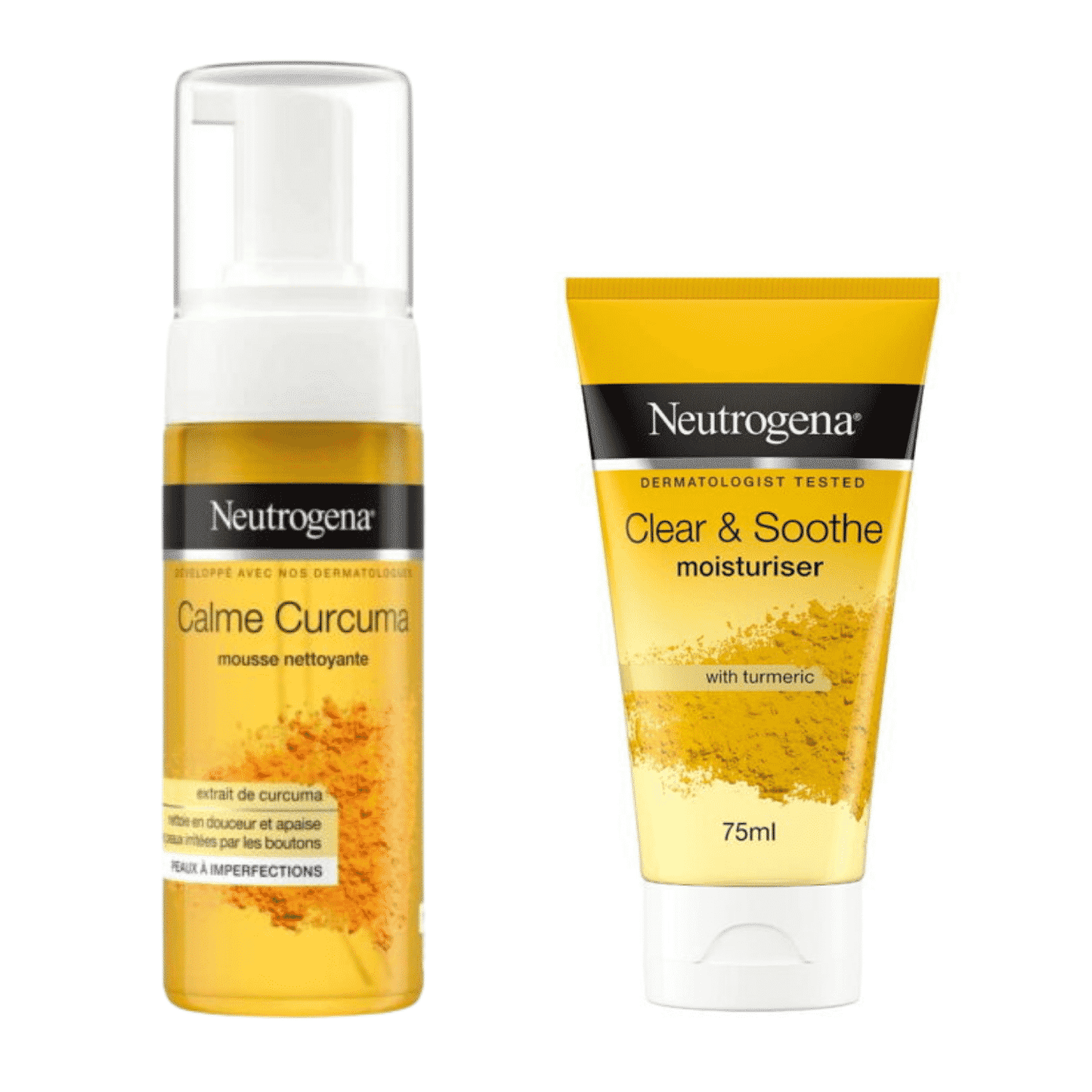 Neutrogena Gamme Curcuma Peaux Ternes