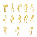 Faux Piercing de Nez Ajustable – Sans Perçage | BintaBeauty | BintaBeauty