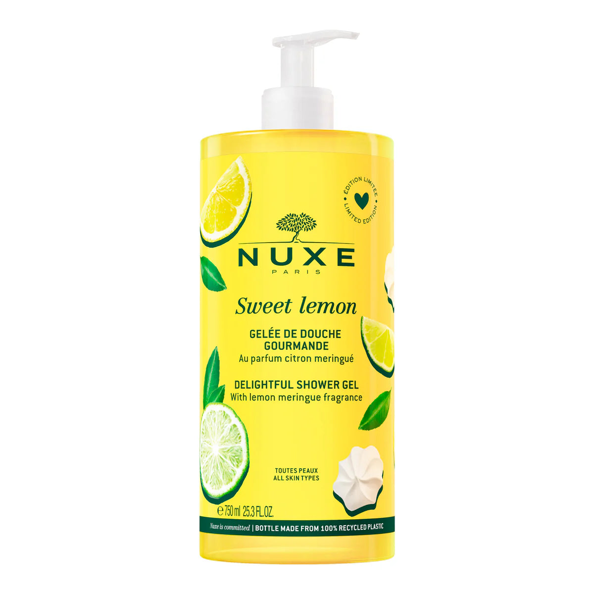 Nuxe Sweet Lemon Gelée de Douche Gourmande 750ml | BintaBeauty