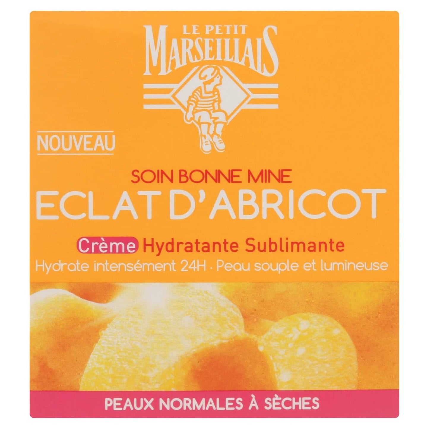 Petit marseillais Crème Hydratante Sublimante Éclat d'Abricot