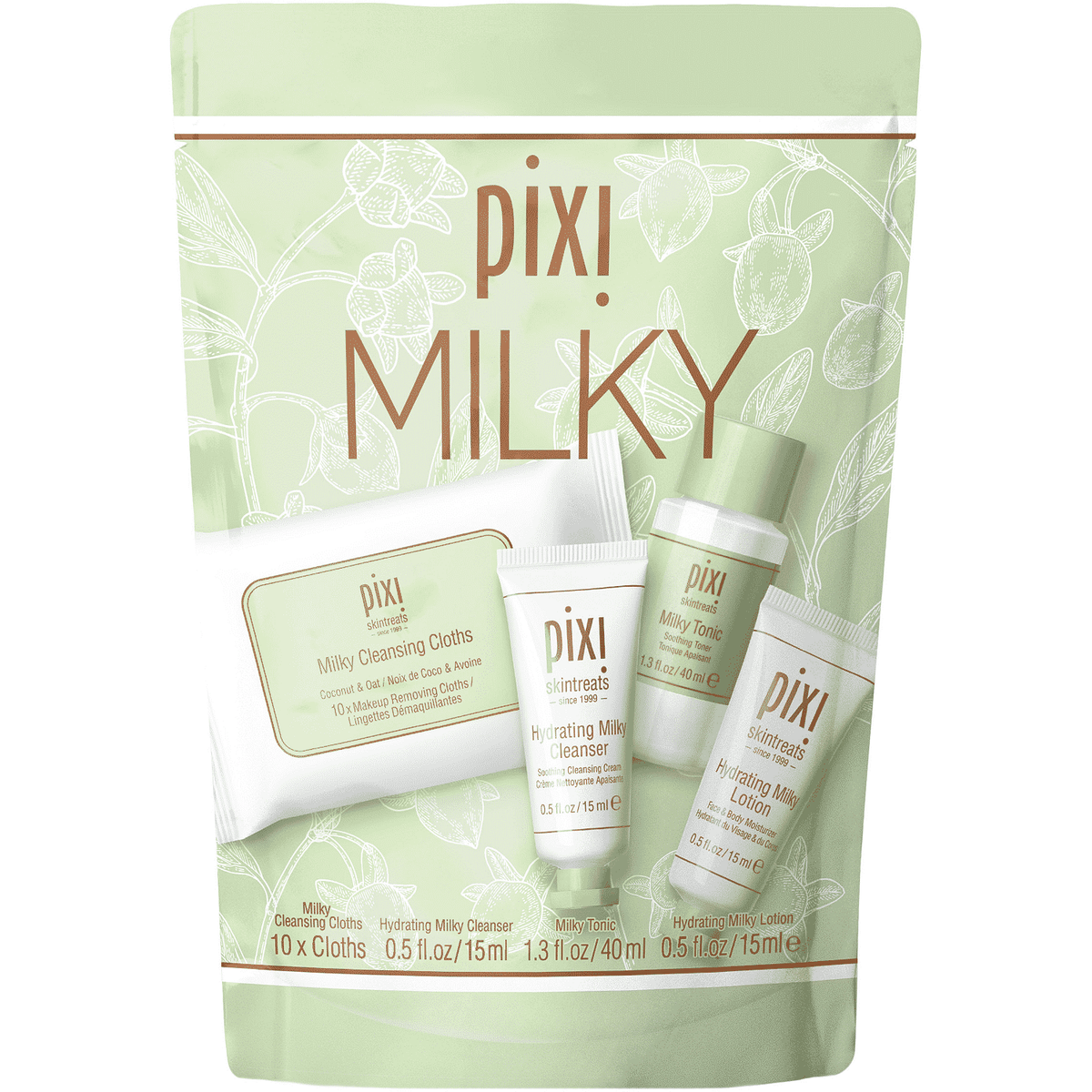 PIXI Milky Beauty in a Bag - Coffret Soin Visage