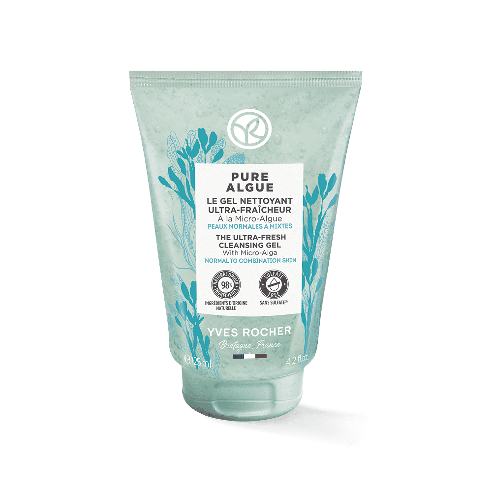 Yves Rocher Le Gel Nettoyant Ultra-Fraîcheur Pure Algue