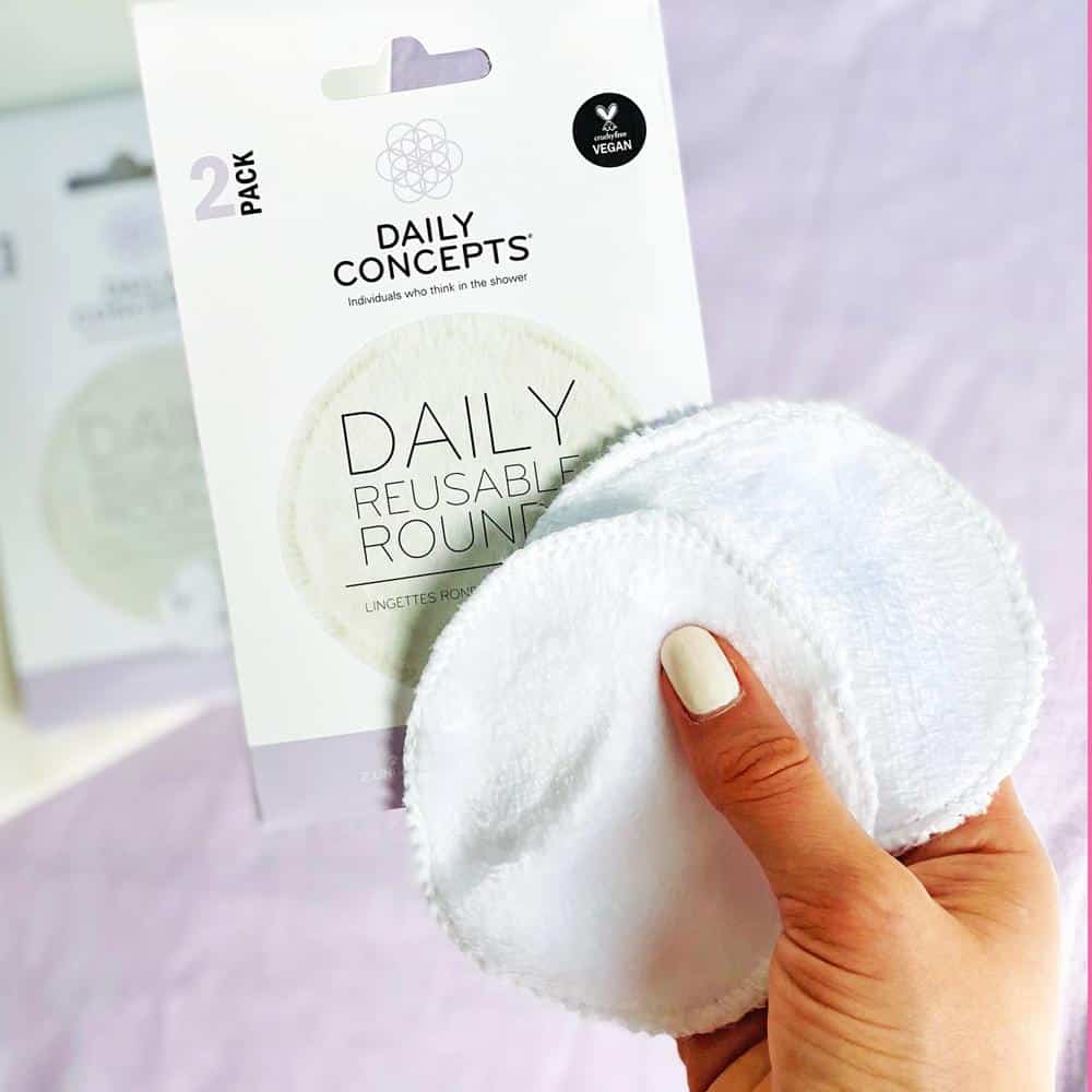 Daily Concept Disques démaquillantes Réutilisables