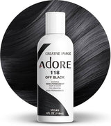 Adore Shining Coloration Cheveux Semi Permanent 118 Off Black