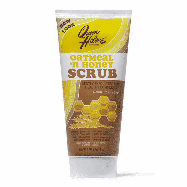 Oatmeal Honey Natural Face Scrub Queen Helene