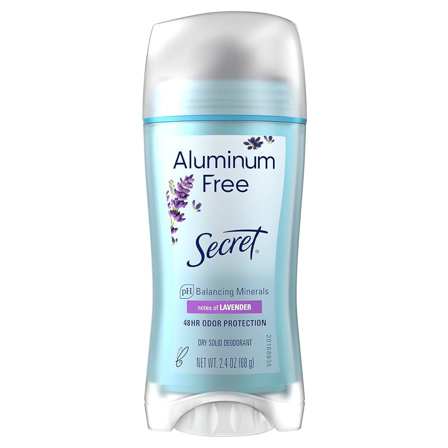 Secret, Déodorant Anti-transpirant sans Aluminum