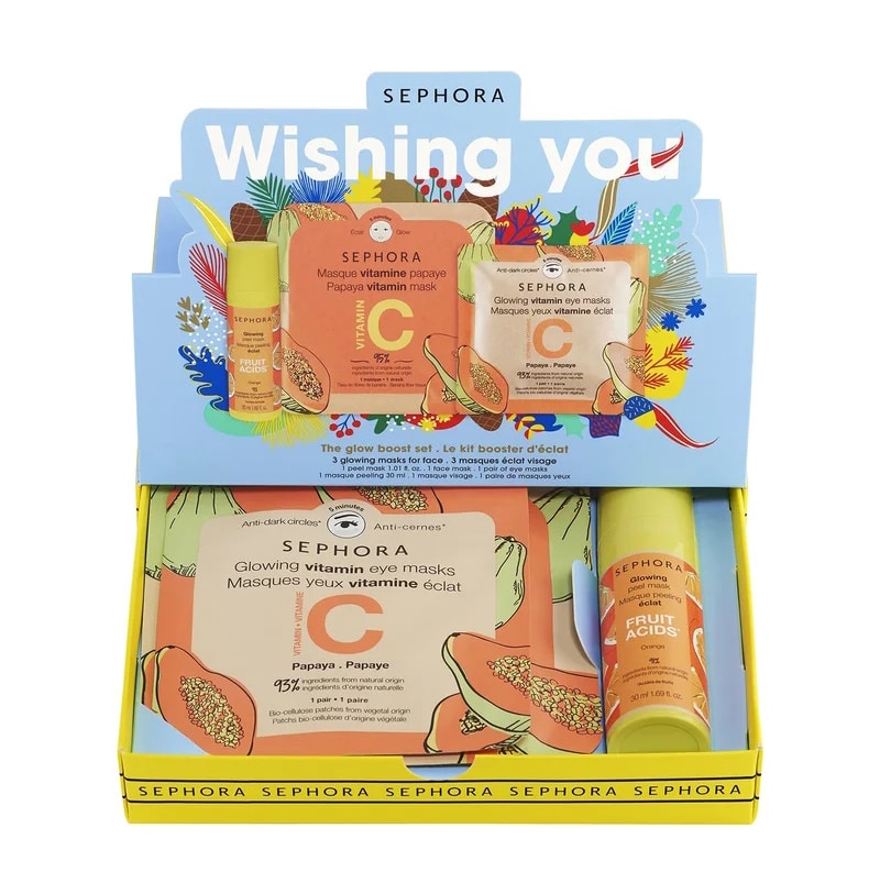 Sephora Collection Kit De 3 Produits Visage Éclat Wishing You