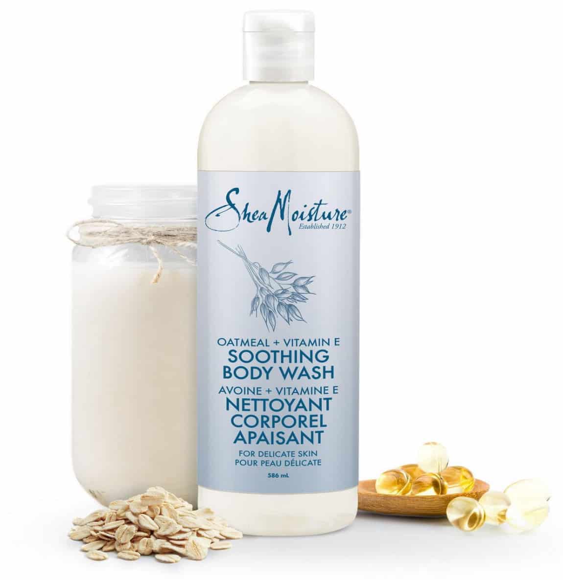 SheaMoisture Oatmeal & Vitamin E Soothing Body Wash