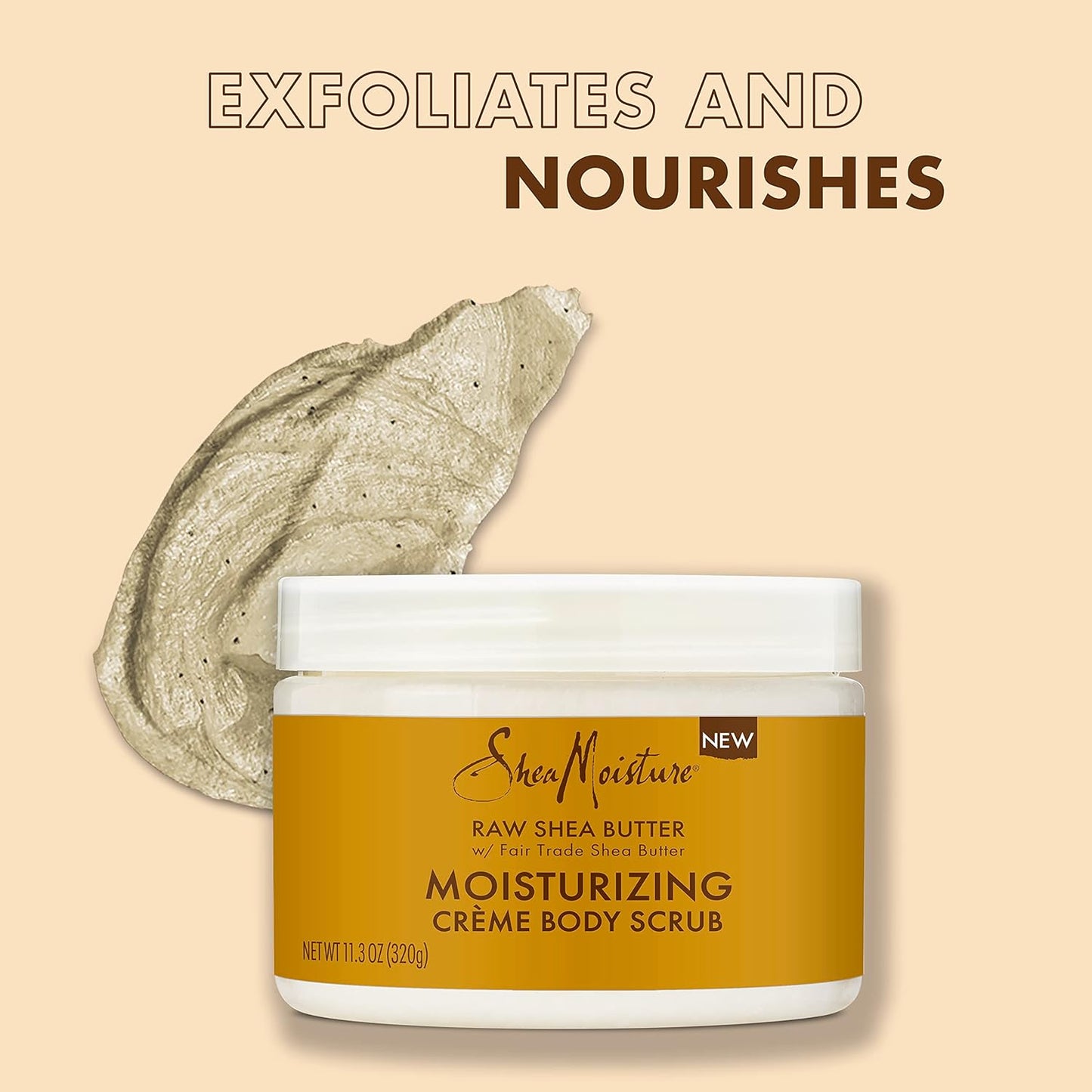SheaMoisture Gommage Corps Raw Shea Butter Body Scrub