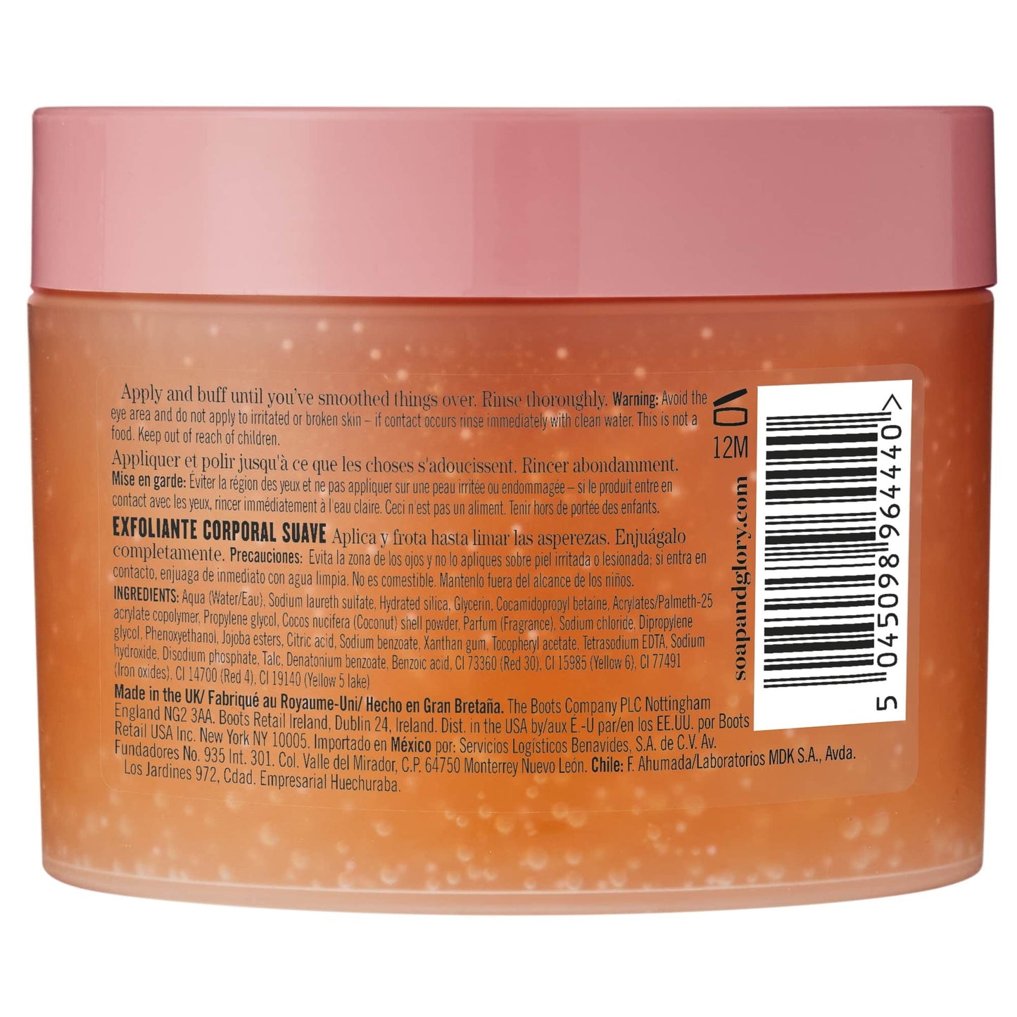 Soap & Glory SUMMER SCRUBBIN Body Scrub : Gommage