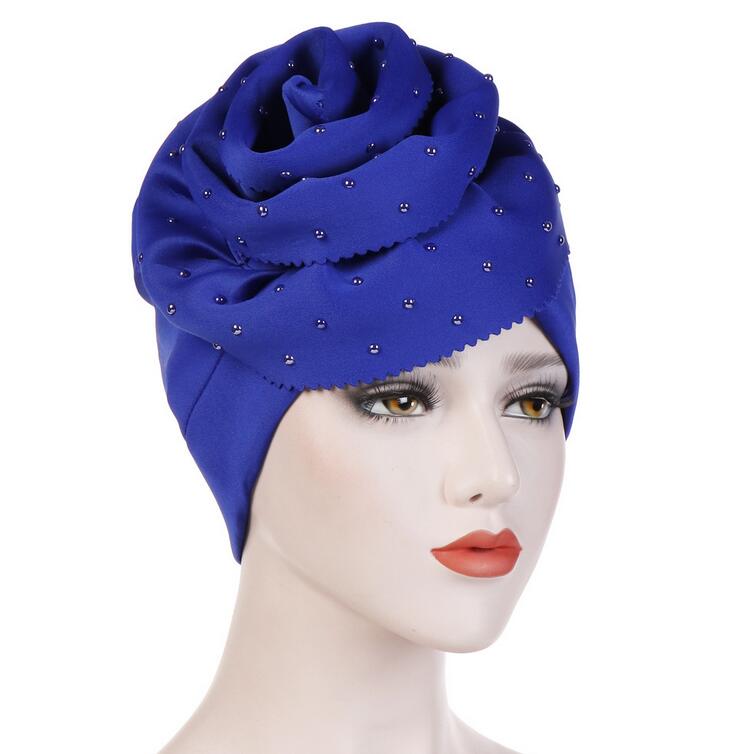 Bonnet Chapeau perles douces en Fleur Chic