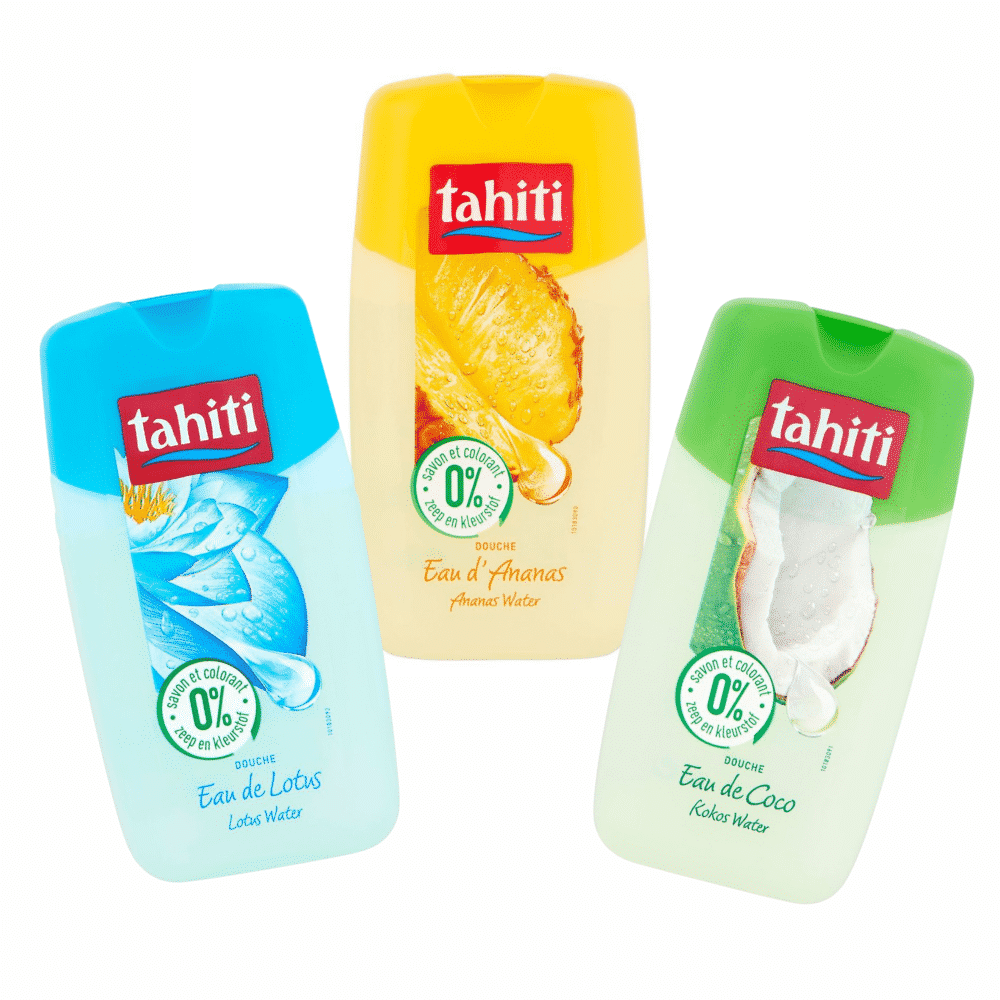 TAHITI Trio Gel Douche Ananas, Coco, Lotus