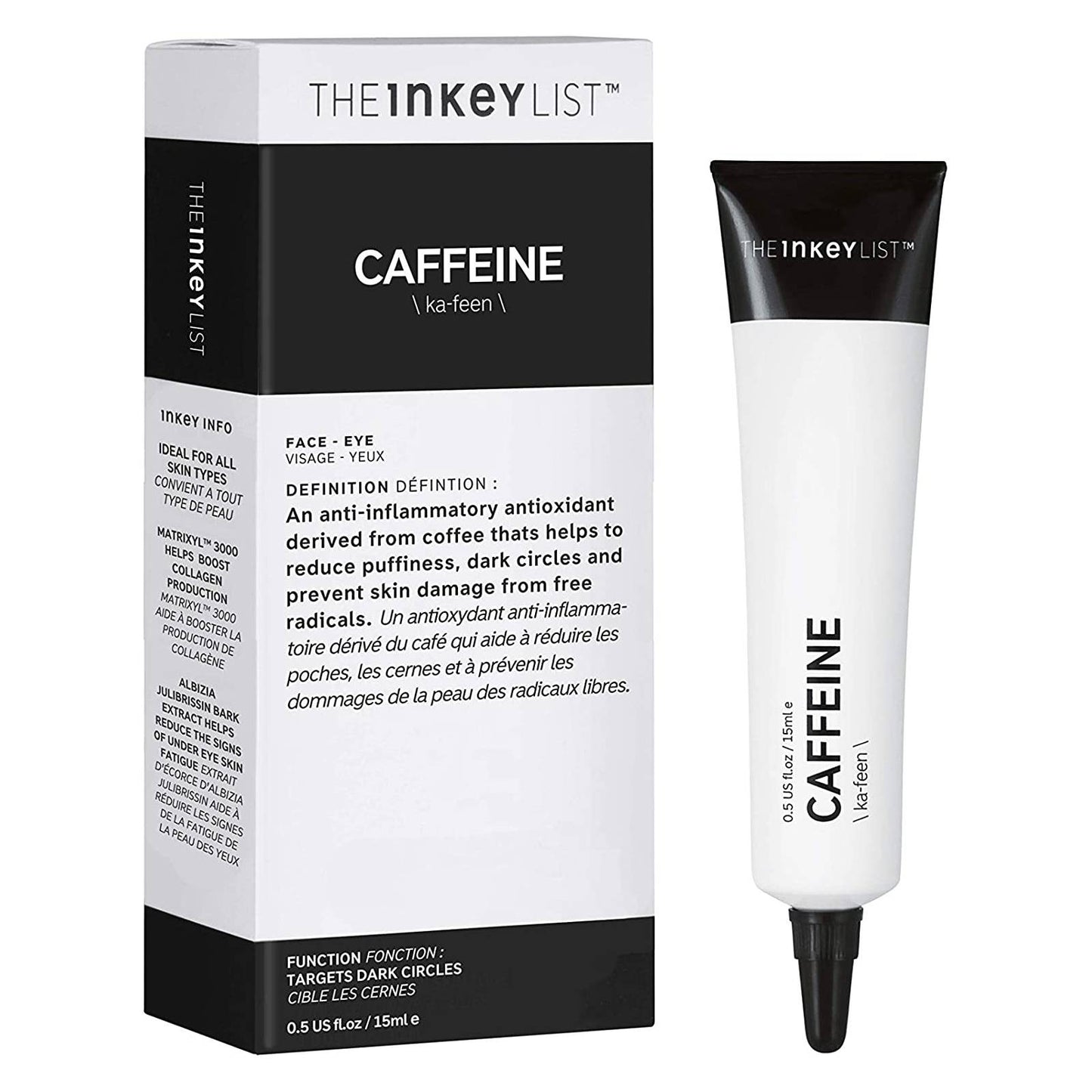 The Inkey List Caffeine Crème Pour Les Yeux À La Caféine