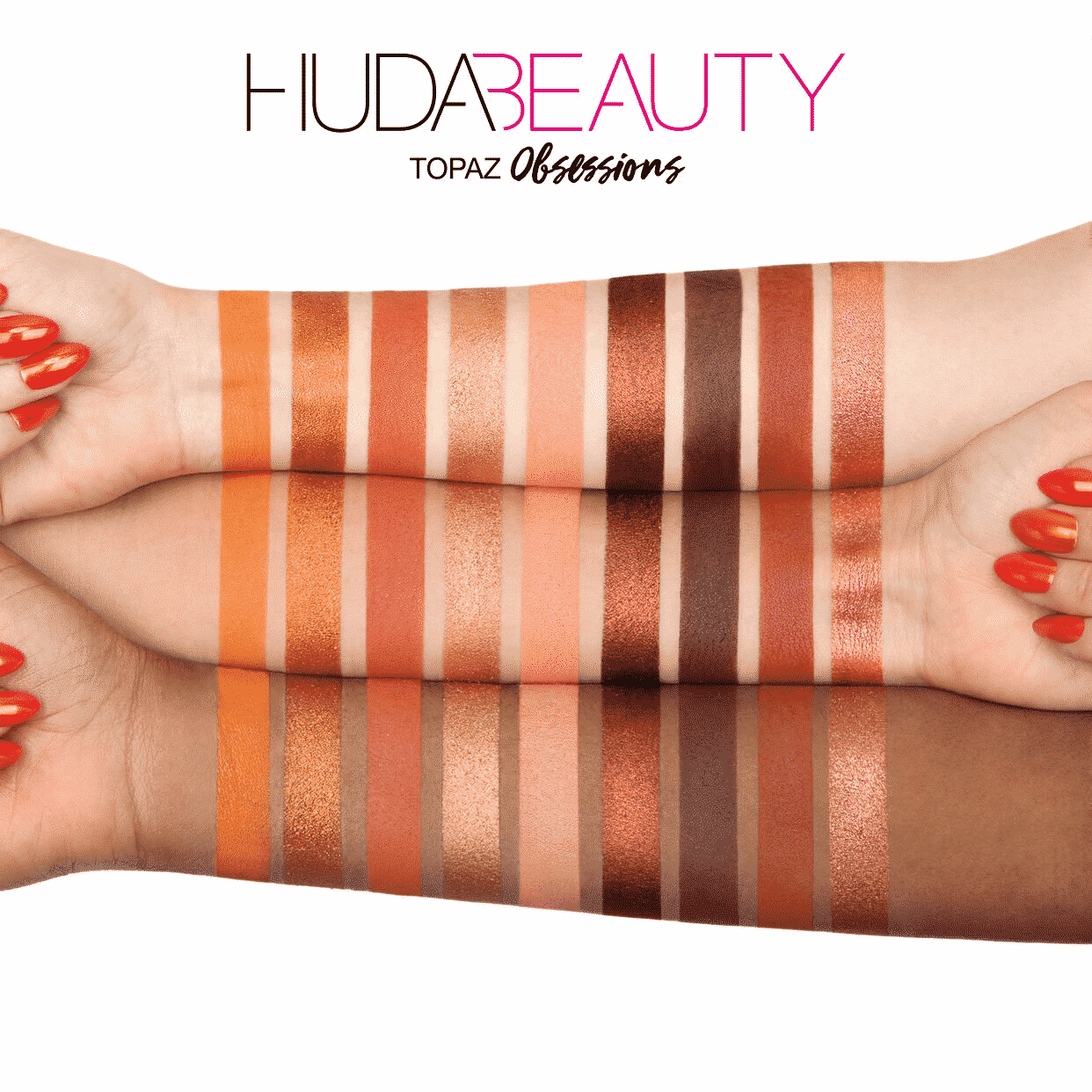 HUDA BEAUTY Palette Topaz Obsessions Eyeshadow