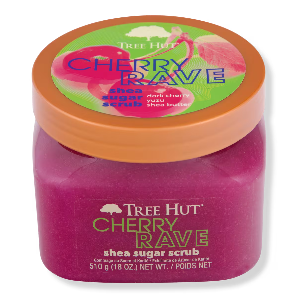 Tree Hut Cherry Rave Gommage Corps Exfoliant 510g | BintaBeauty