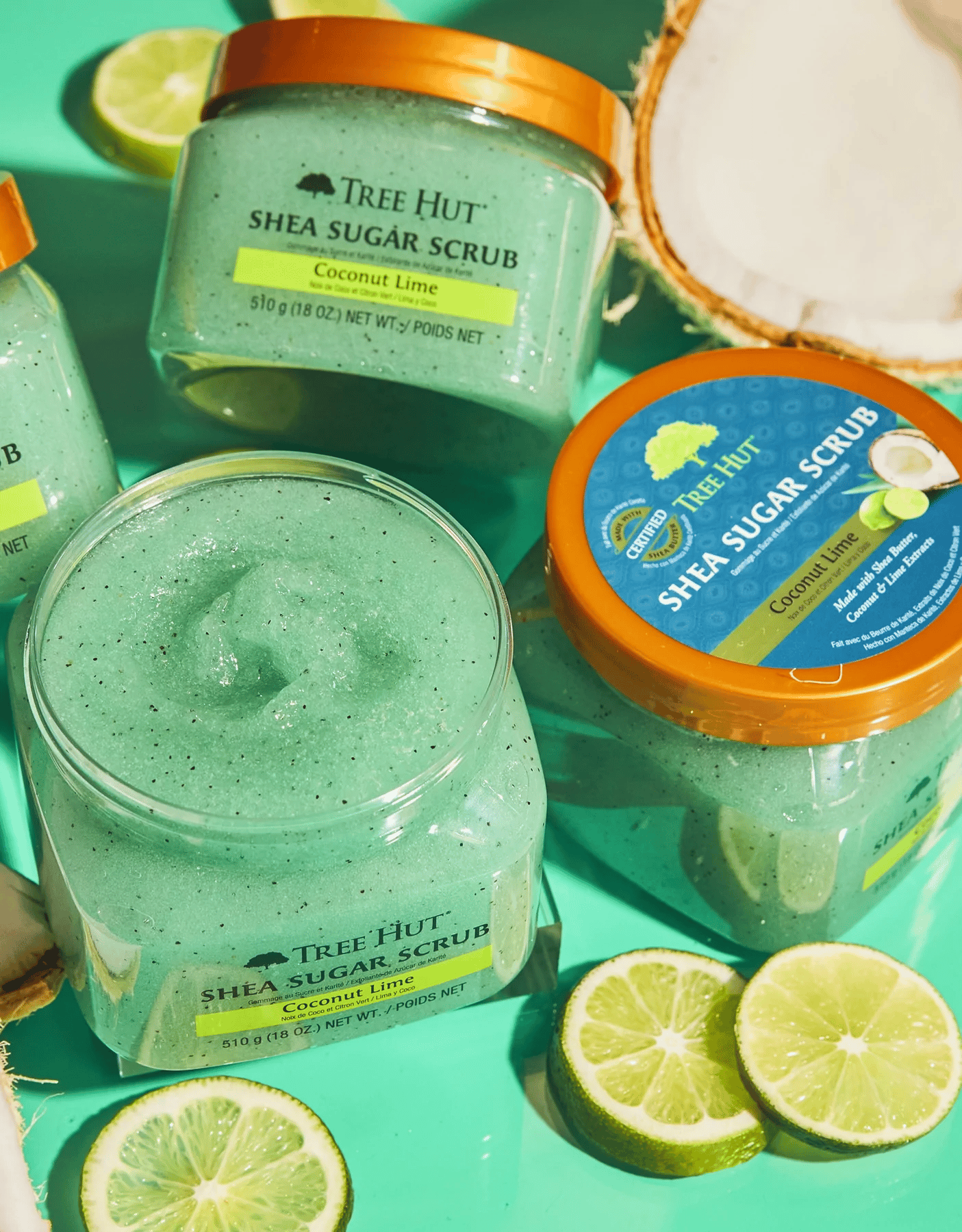 Tree Hut Coconut Lime Shea Sugar Scrub - Gommage Corps