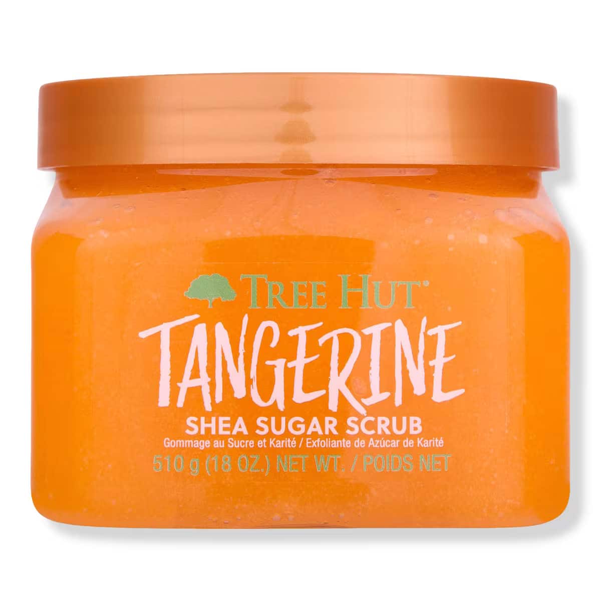 Tree Hut Tangerine Shea Sugar Scrub 510g - Gommage Corps Mandarine, Vitamine C & Acide Salicylique | BintaBeauty