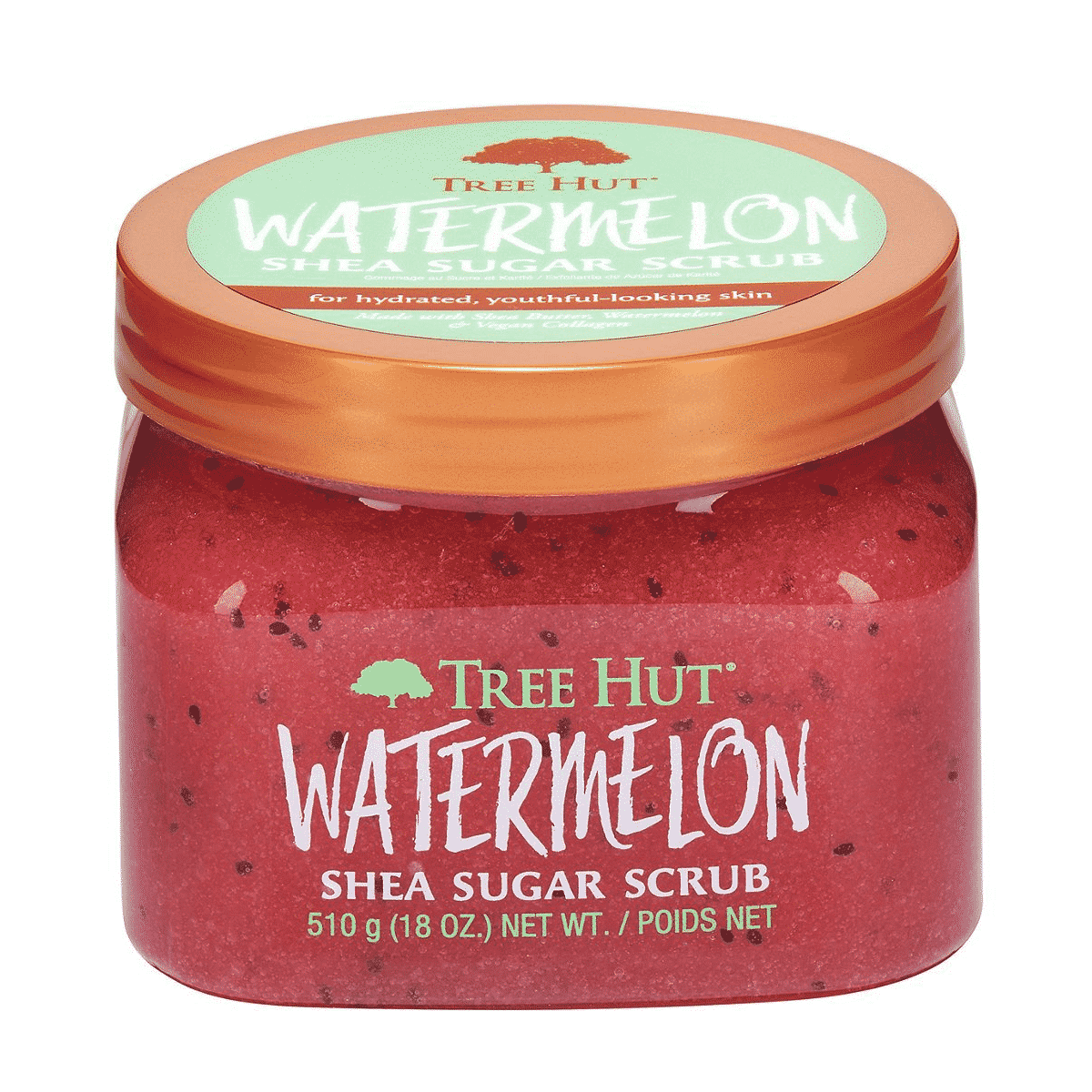 Tree Hut Watermelon Shea Sugar Scrub 510g - Gommage Corps Sucre & Karité Pastèque | BintaBeauty
