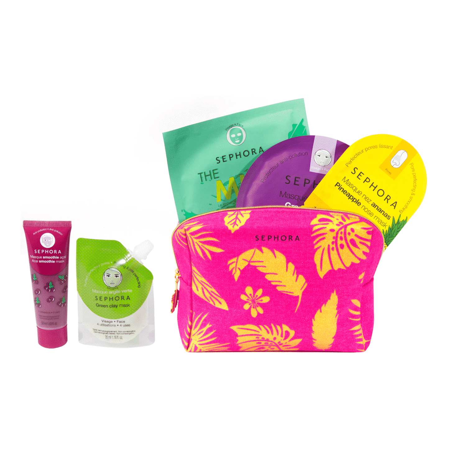 Sephora Kit De 5 Masques Visage - The Tropical Set Wild Wishes