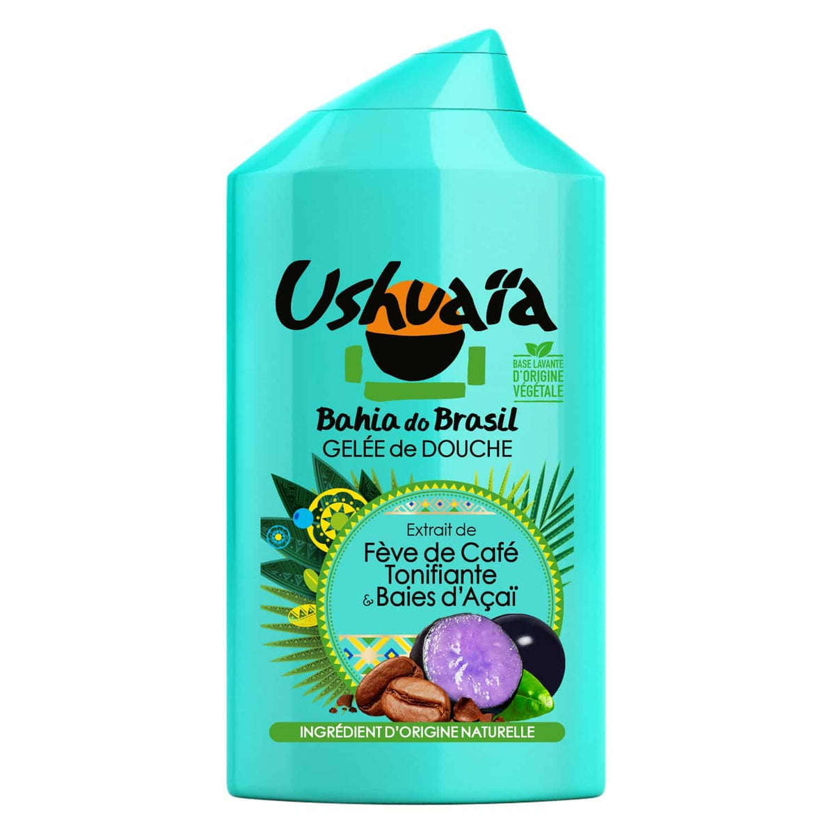 Gel douche fève de café &amp; baies d'açaï USHUAIA