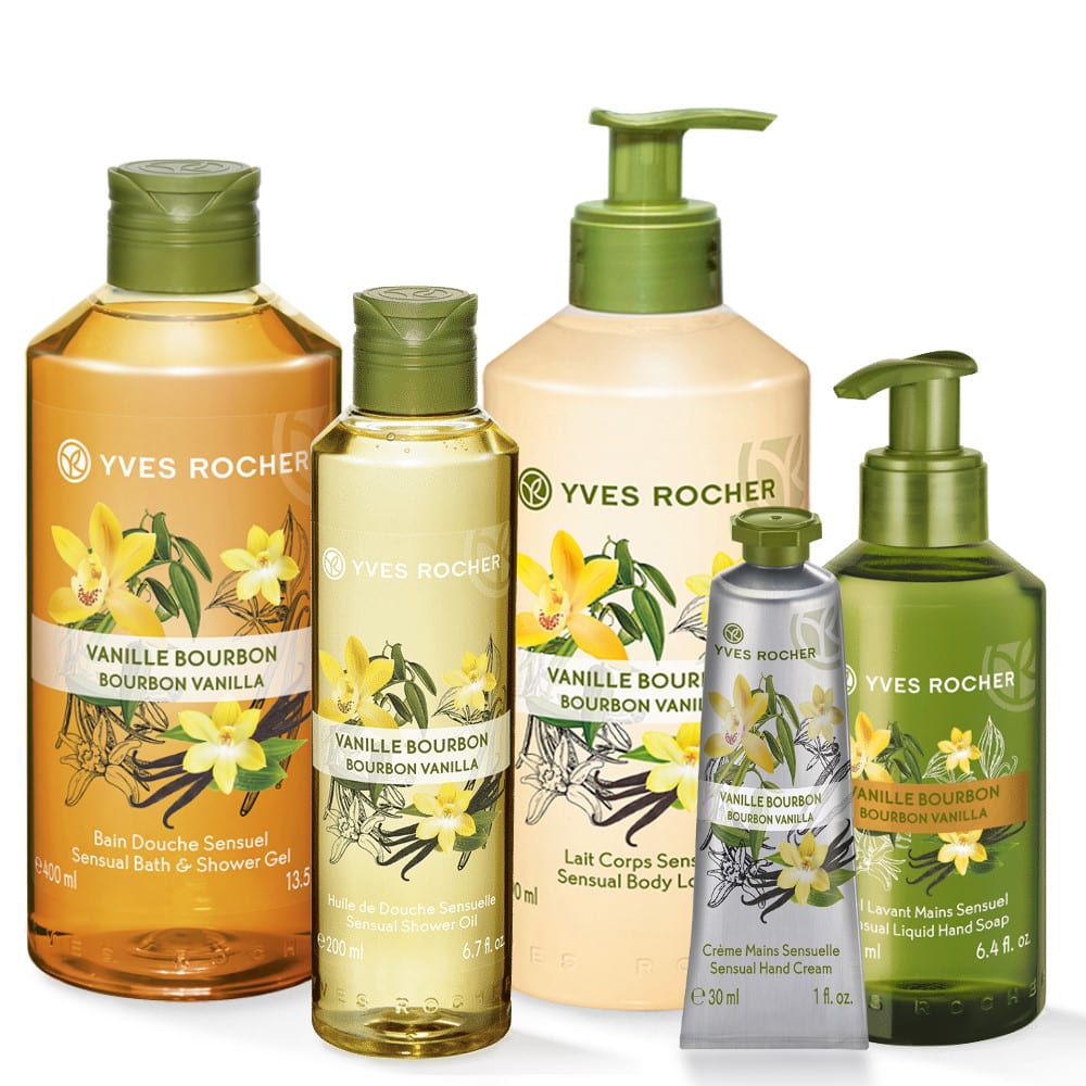 Yves Rocher Gamme Vanille Bourbon - 5 Produits