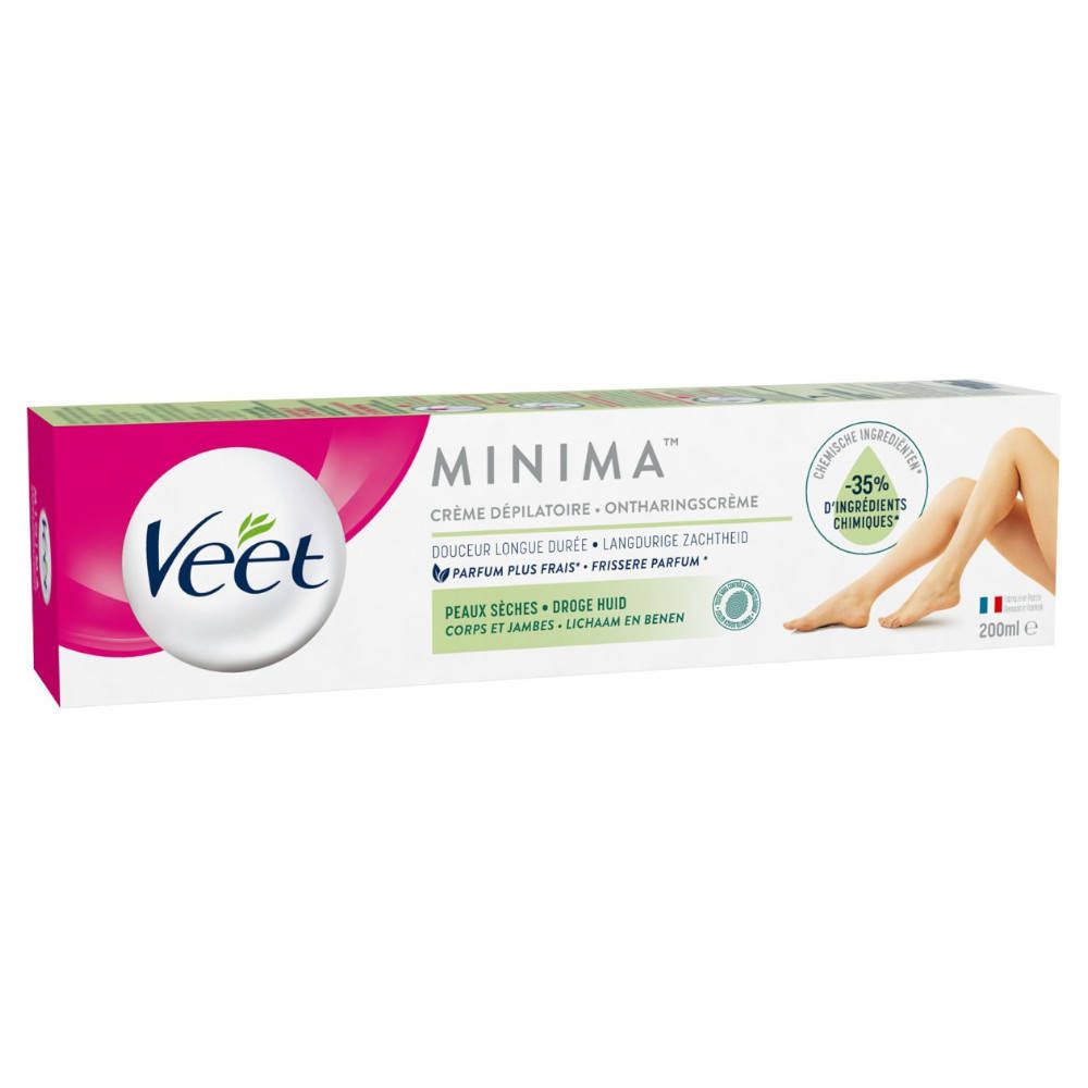 Veet Minima™ Crème dépilatoire Peau sèche - 200ml