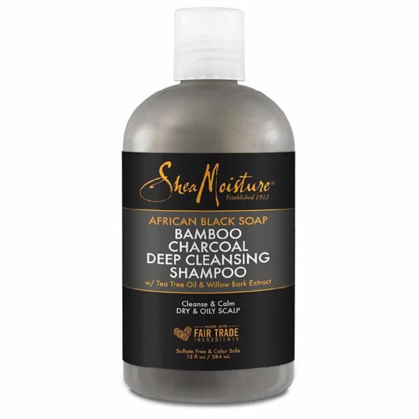 African Black Soap Bamboo Charcoal Shampoo