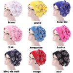 Bonnet Chapeau Perlé en Fleur Chic – Image 3