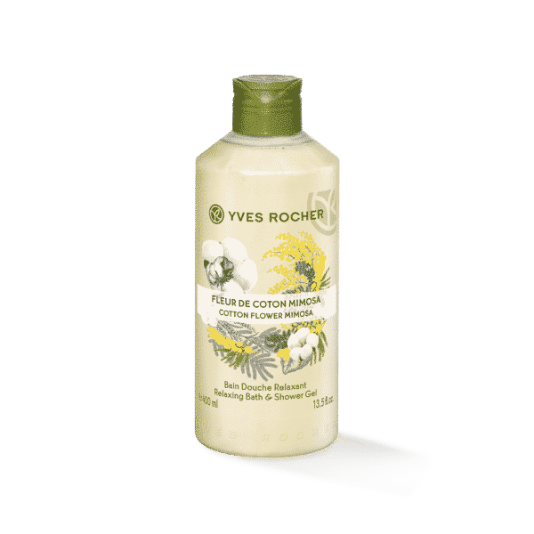 Bain Douche Fleur de Coton Mimosa - 400ml - Yves Rocher