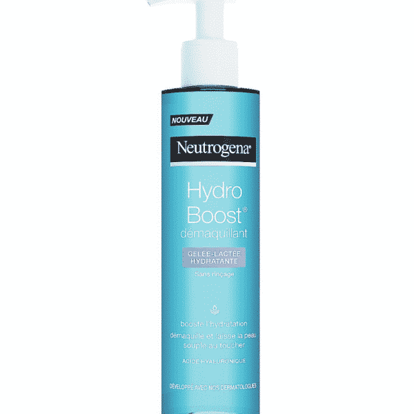 Gelée-lactée démaquillante hydratante, non gras, Hydro Boost®Neutrogena