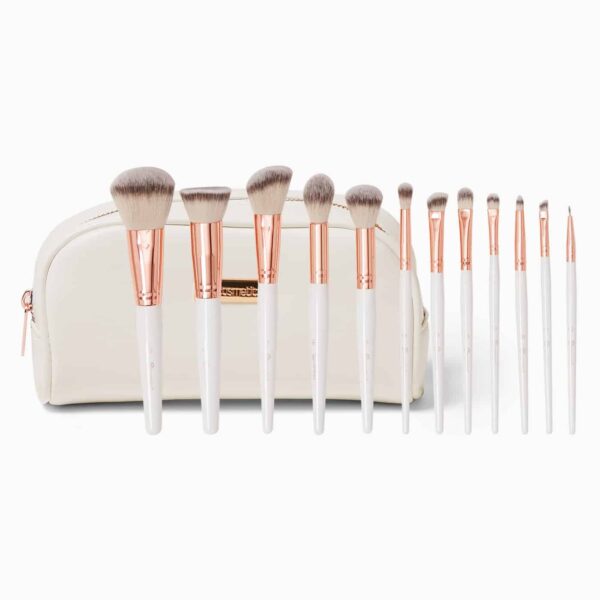 Ensemble 12 Pinceaux Maquillage - Rosé Romance - BHCosmetics
