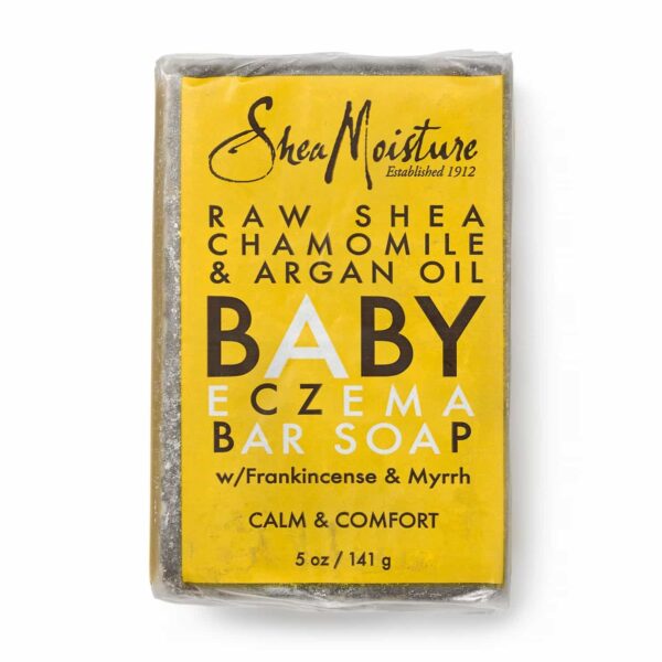 SheaMoisture Baby Eczema Bar Soap Raw Shea Chamomile & Argan Oil - Savon Enfant 141G