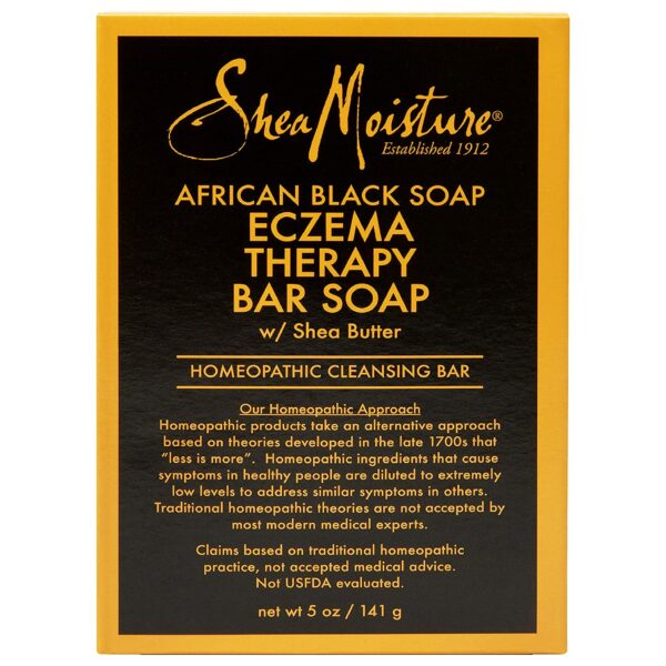 SheaMoisture African Black Soap Eczema & Psoriasis - Savon noir