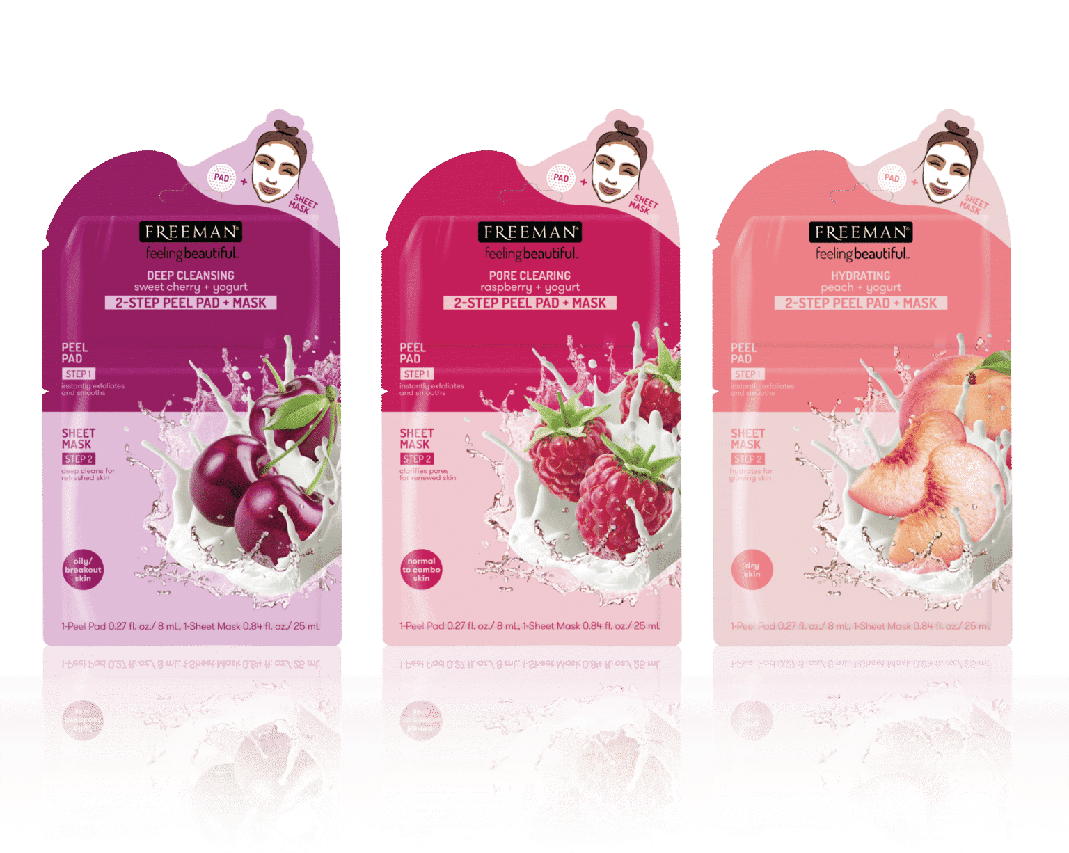 Freeman Masque 2 en 1 Peel Pad + Mask – Image 1
