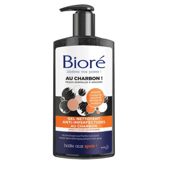 Gel Nettoyant Anti-imperfections Au Charbon - Bioré